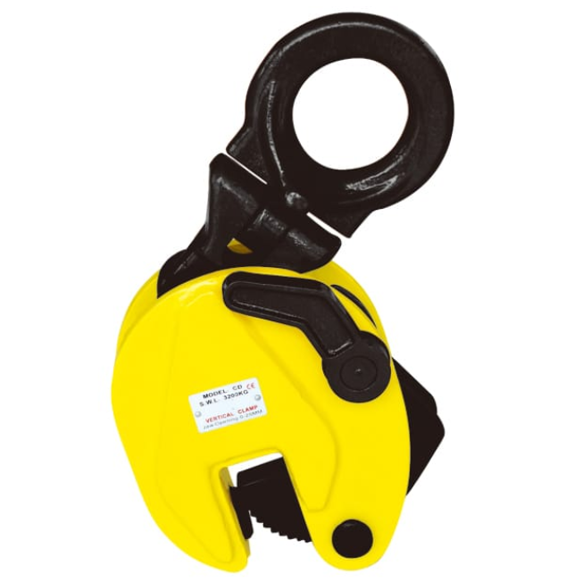 豎吊鋼板鉗用于鋼板的水平搬運(yùn)